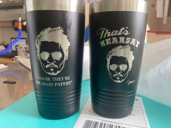 Johnny Depp cups