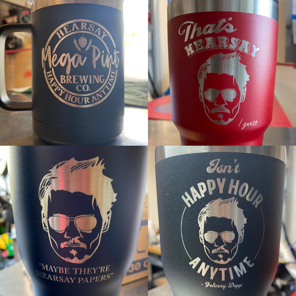Johnny Depp cups