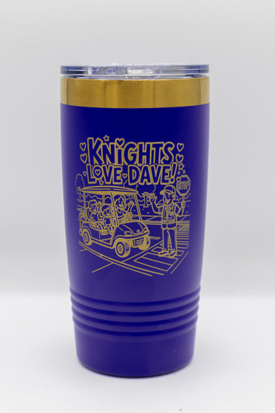 Knights Love Dave Tumbler