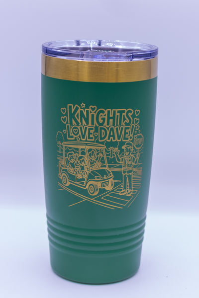 Knights Love Dave Tumbler