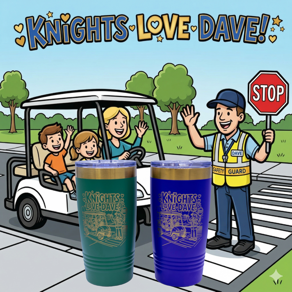 Knights Love Dave Tumbler