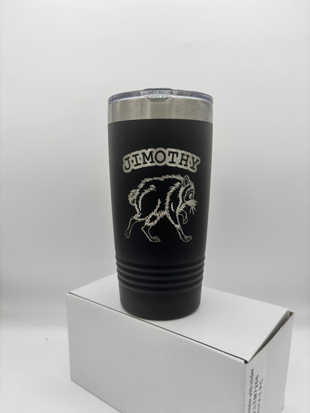 Jimothy Tumbler, Coffee Mug, Baby Raccoon, Trash Panda!
